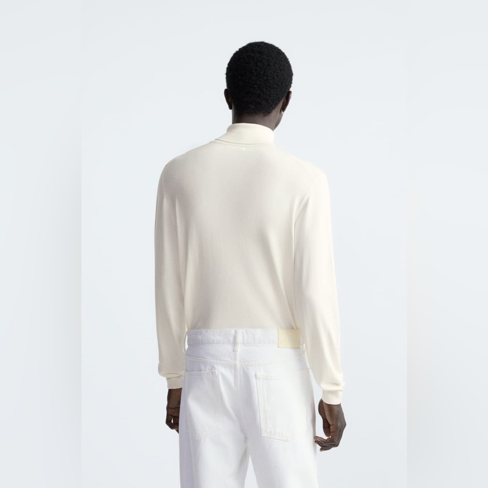 NWT $50- Zara Turtle Neck Sweater - Picture 3 of 10